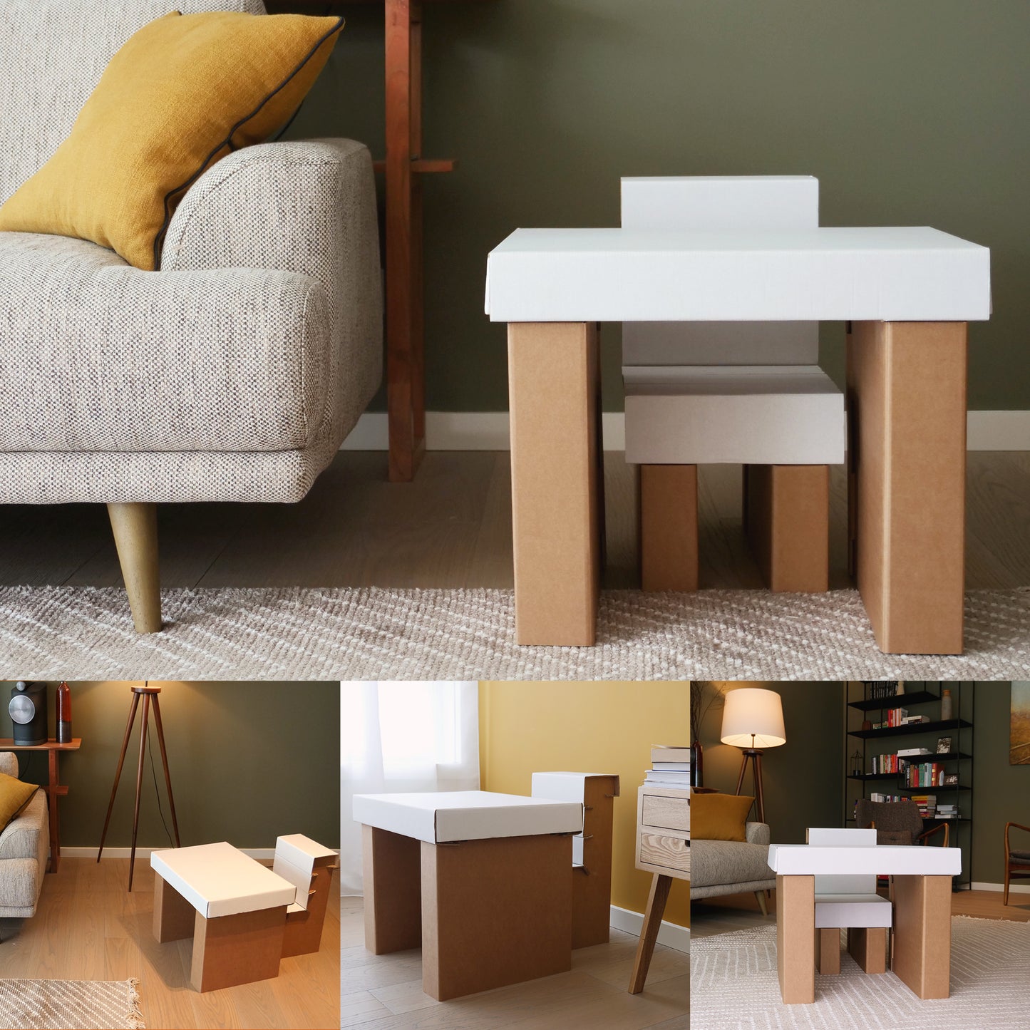 Mesa e cadeira